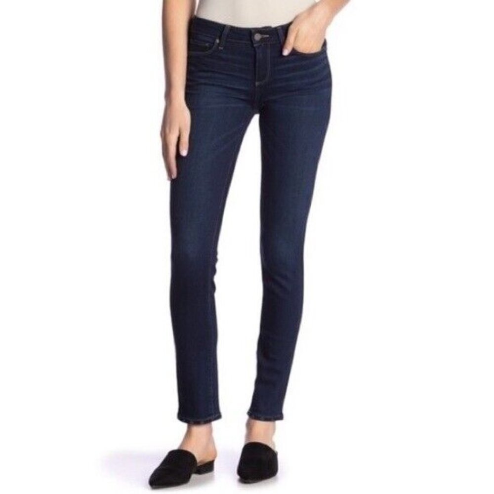 Paige Skyline Skinny Blue Jeans Size 26